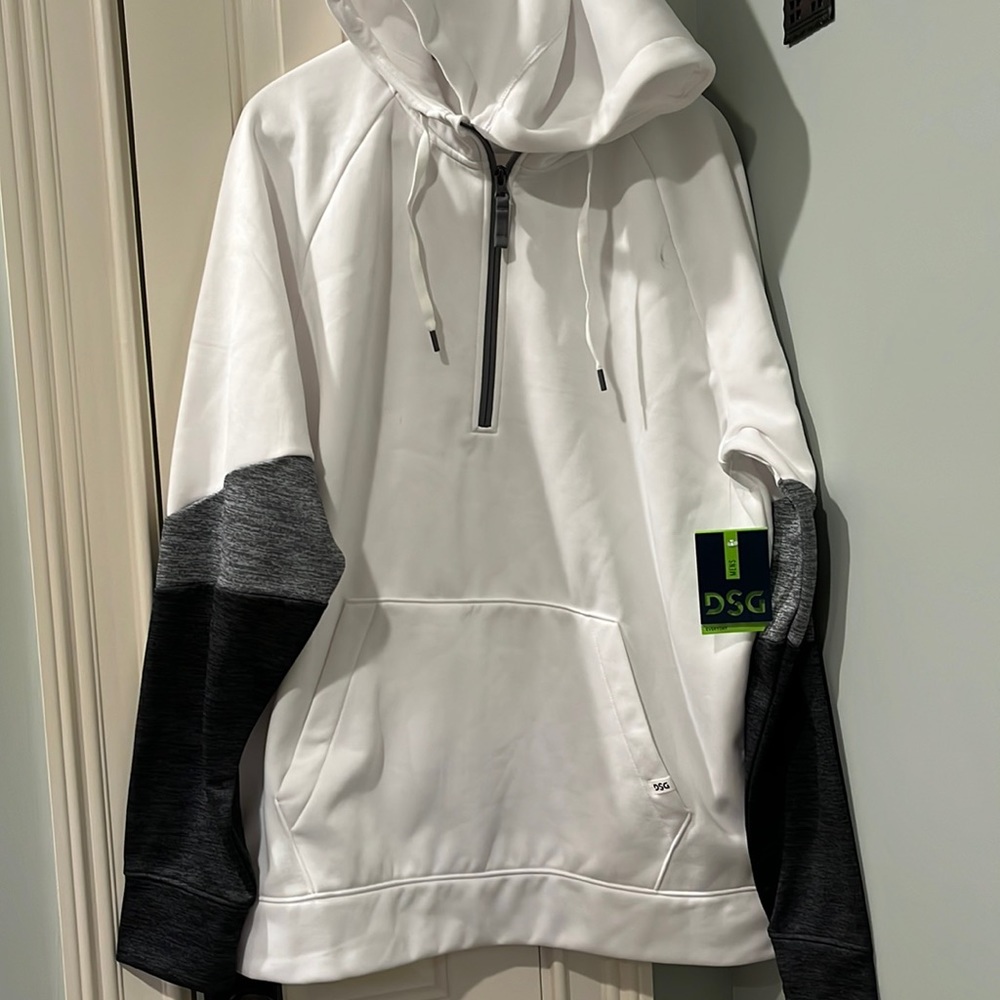 1/3 zip hoodie